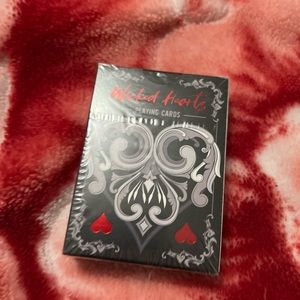 Wicked Hearts bookish playing cards from Fairyloot